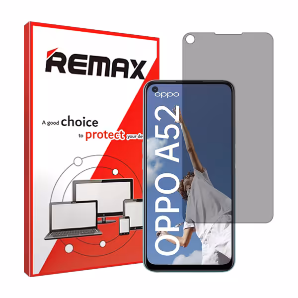 گلس اوپو A52 مدل هیدروژلی پرایوسی برند ریمکس کد S