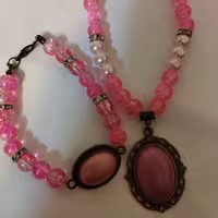 نیم ست  صورتی ارسال رایگان 