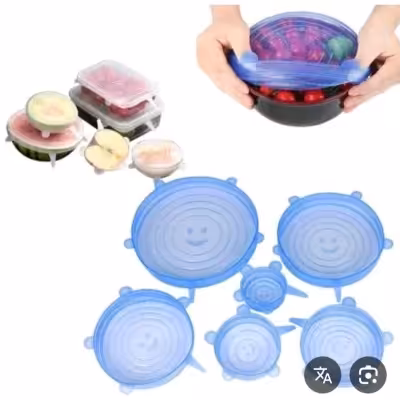 درپوش سیلیکونی 6 عددی