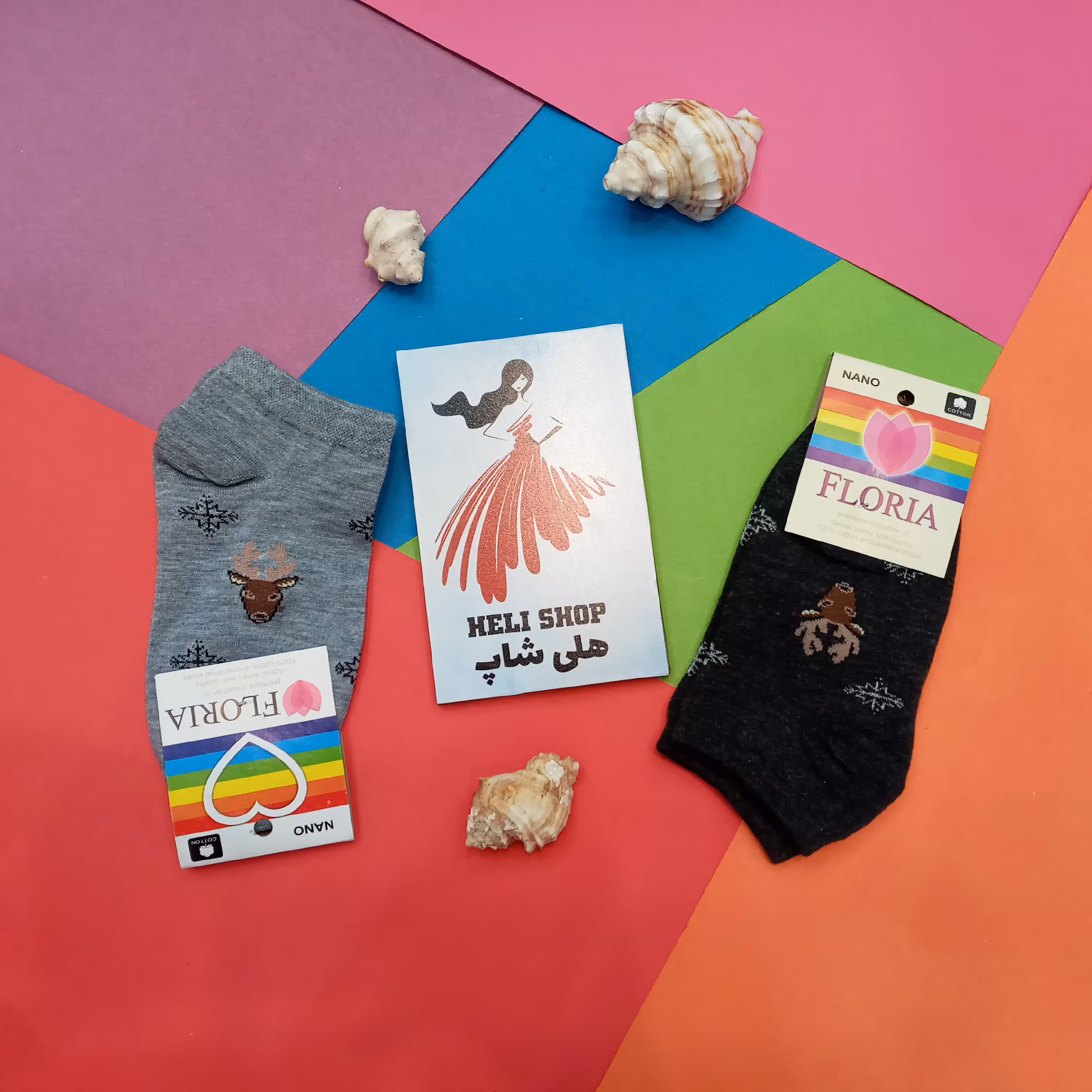 جوراب اسپورت شاخ گوزنی