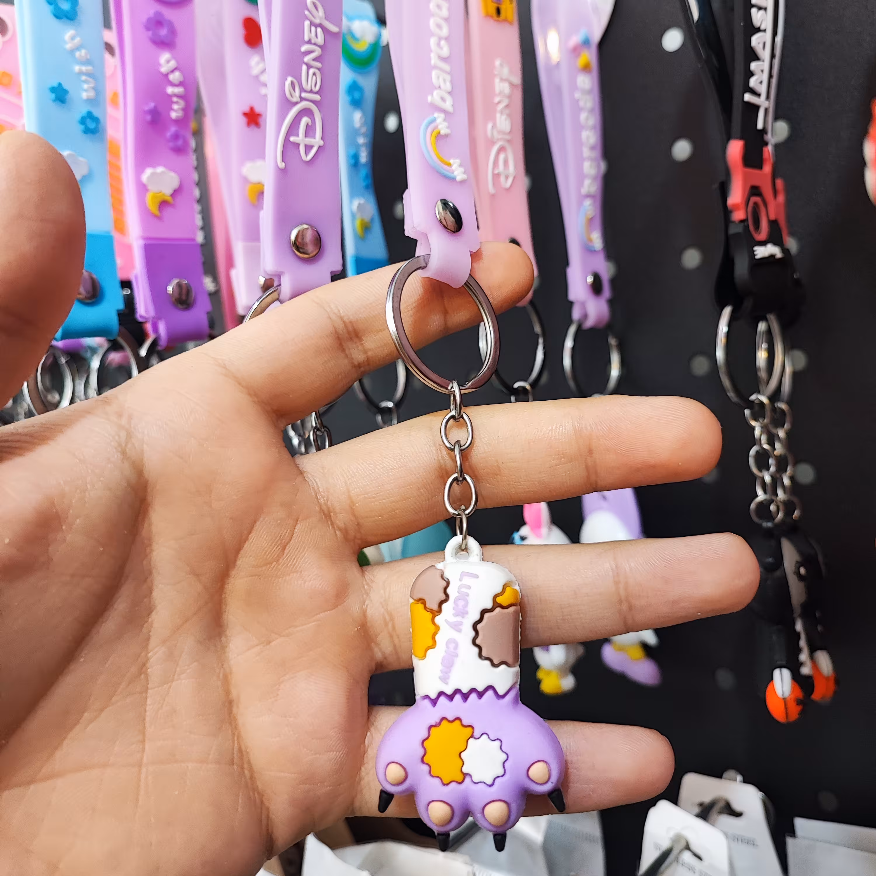 جاکلیدی سیلیکونی پنجه گربه ای