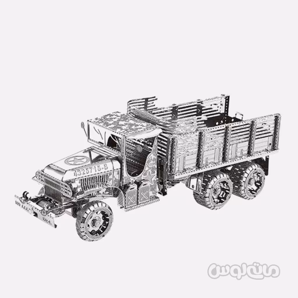 کامیون ارتشی سری 3D متال کیت متال ورلد ساختنی

