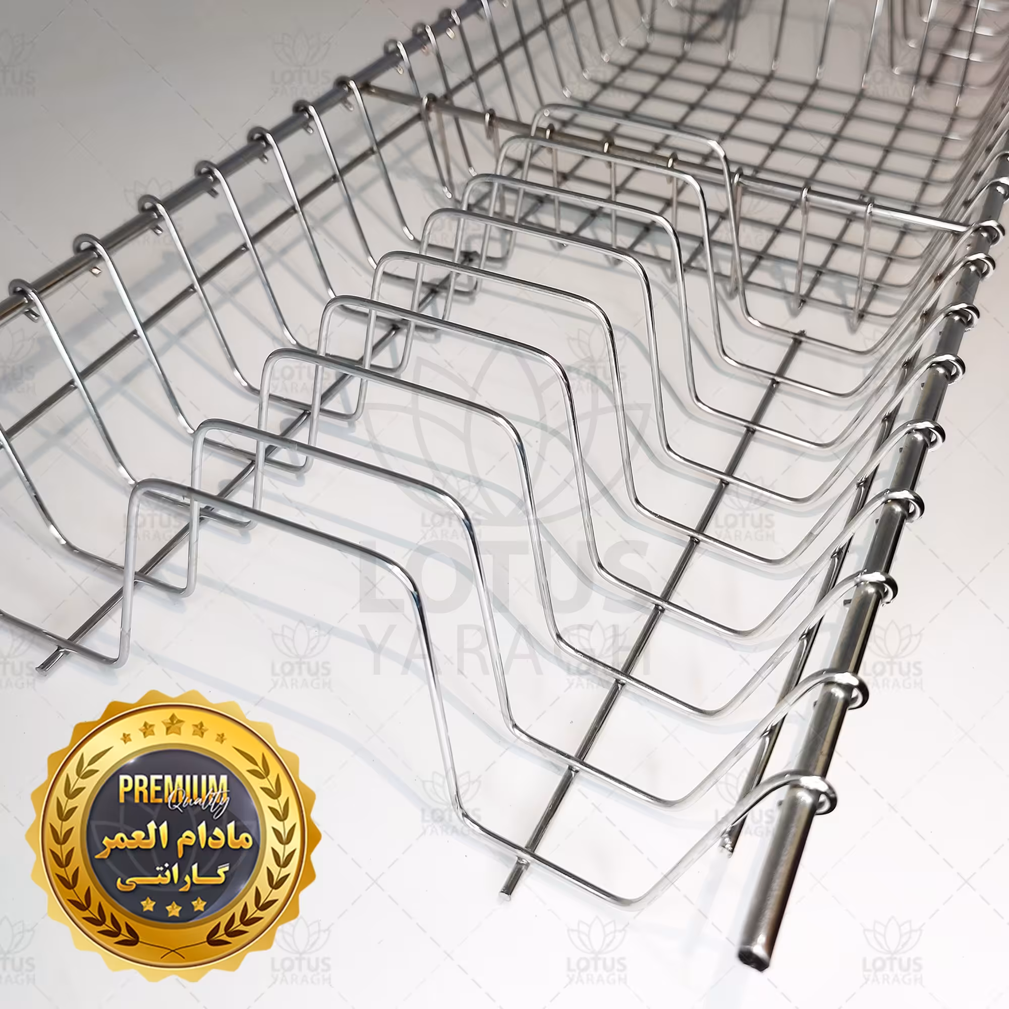 آبچکان استیل اصل سایز 100 طرح بافت (96.5cm) (با گارانتی مادام العمر)