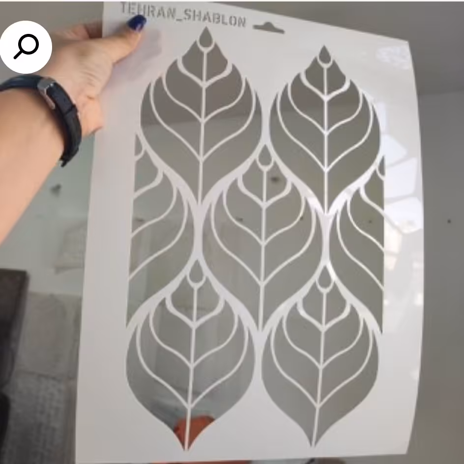 شابلون پتینه طلق آلمانی کد 187 سایز 40 در 30 