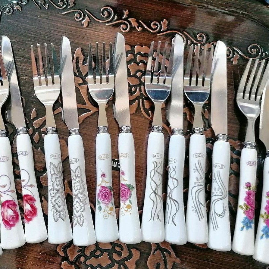 کاردوچنگال چینی میوه