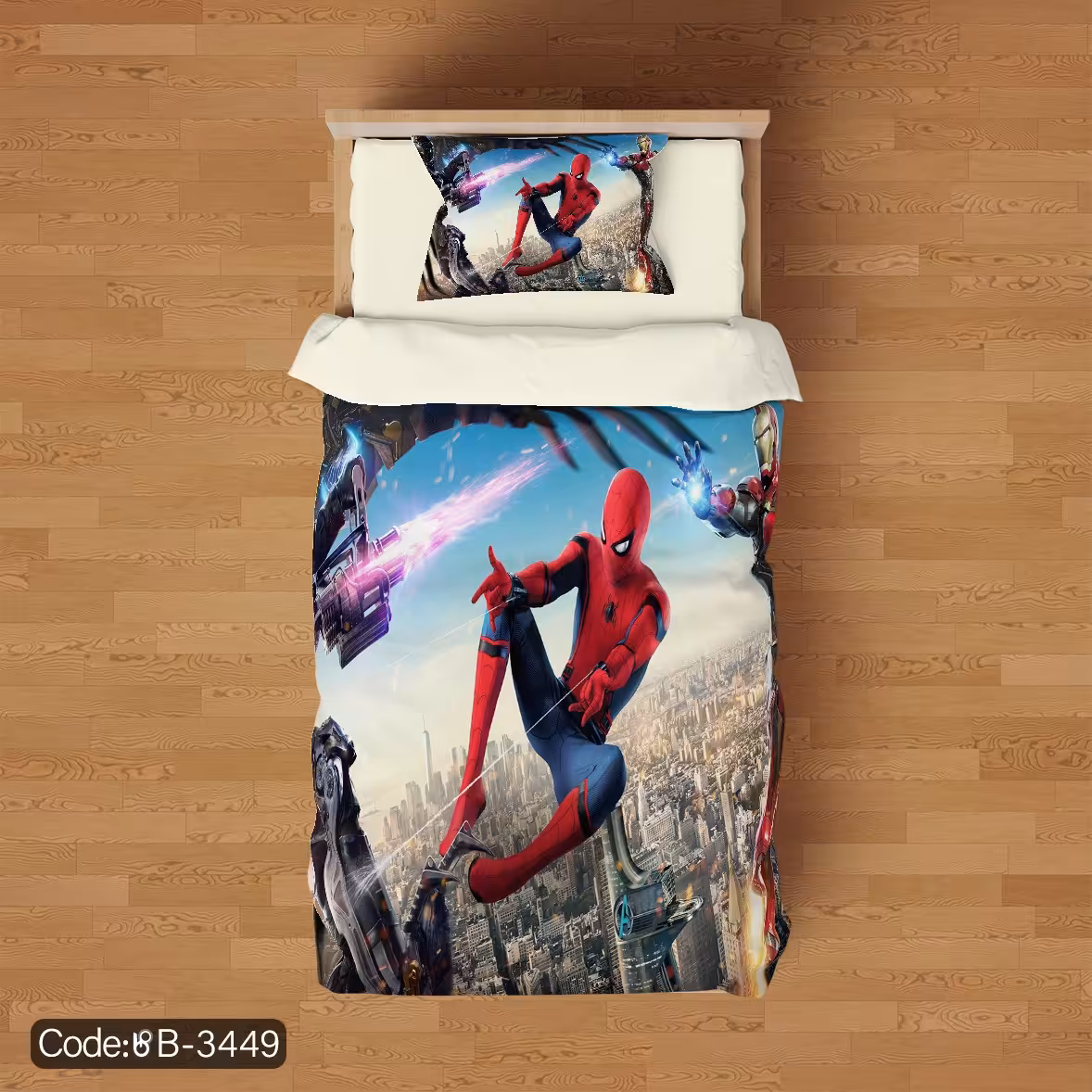 روتختی طرح اسپایدرمن 2