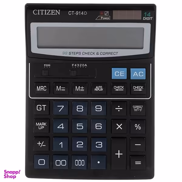 ماشین حساب رومیزی سیتیزن مدل CT-914D