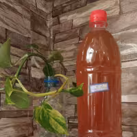 سرکه انگور خانگی کاملا  طبیعی بدون ذره ای افزودنی 