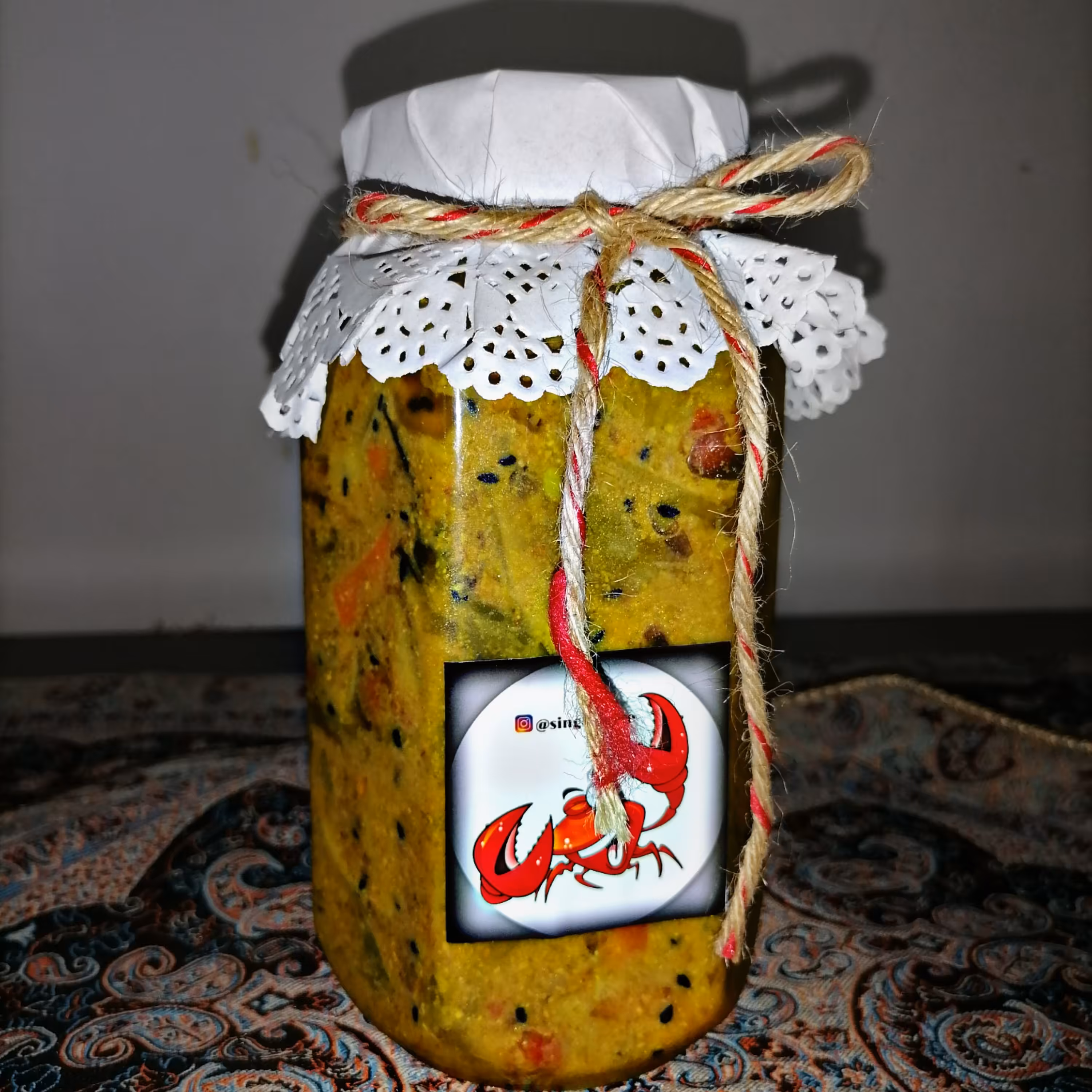 ترشی انبه پاکستانی در بسته بندی های یک کیلویی 