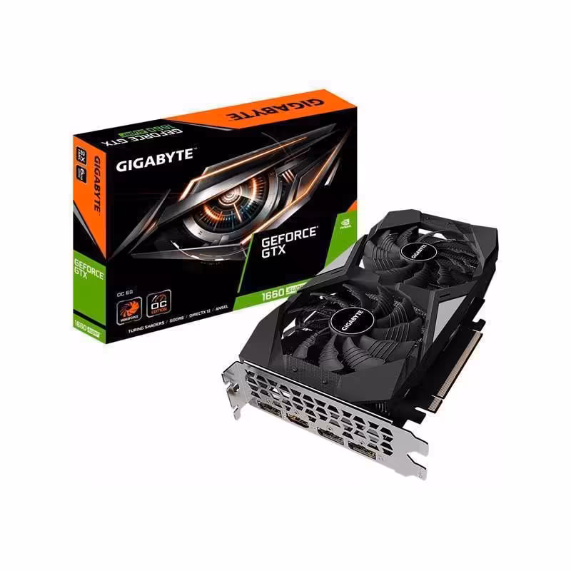 کارت گرافیک گیگابایت مدل GeForce GTX1660 SUPER OC 6GB GDDR6