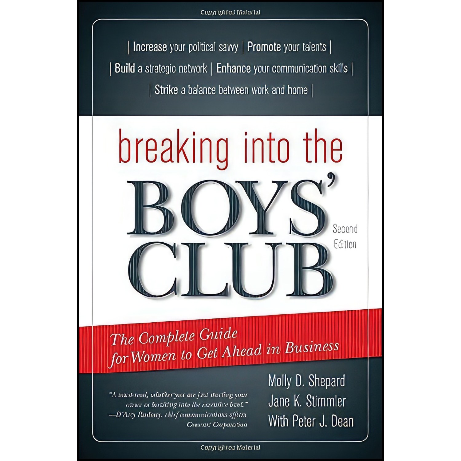 کتاب زبان اصلی Breaking into the Boys Club اثر جمعی از نویسندگان