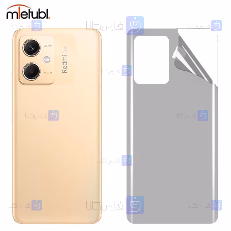 خرید برچسب پشت مات Xiaomi Redmi Note 12R Pro از فارس کالا