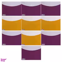 پوشه پاپکو مدل دکمه دار  کد A4-113BC بسته 10 عددی