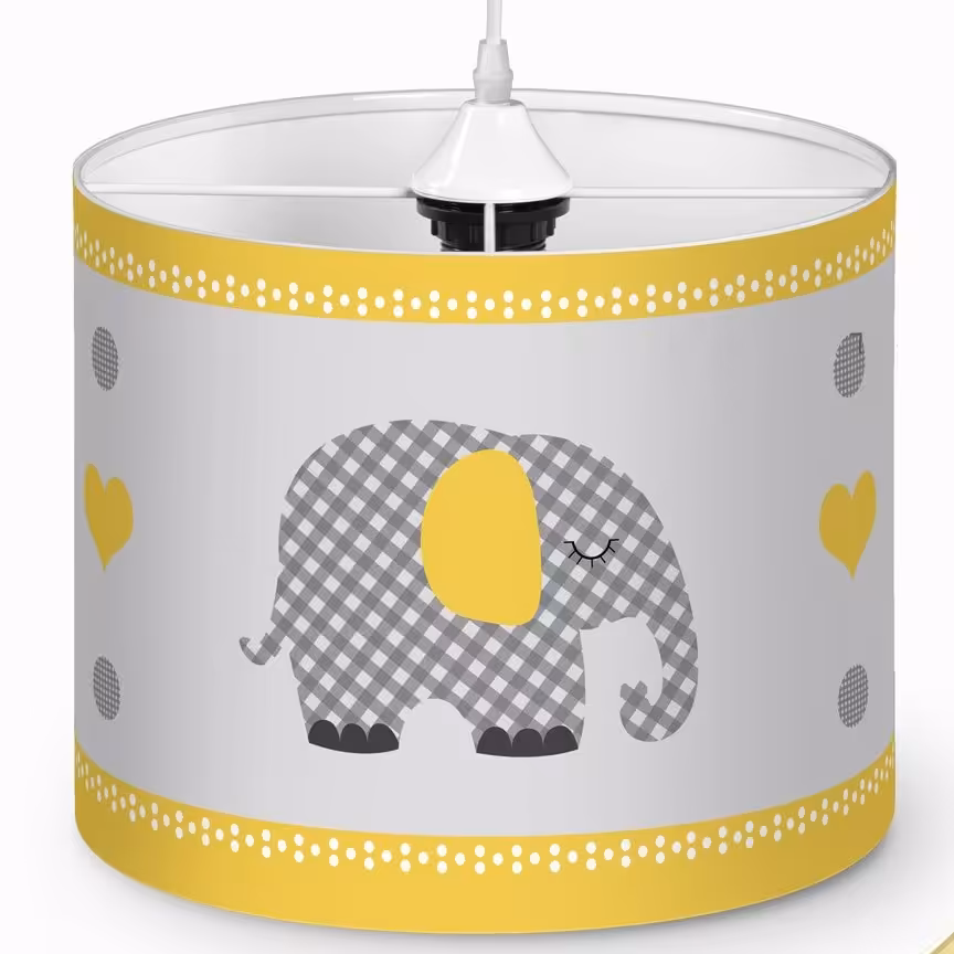 لوستر اتاق کودک طرح 3 فیل کد 5533