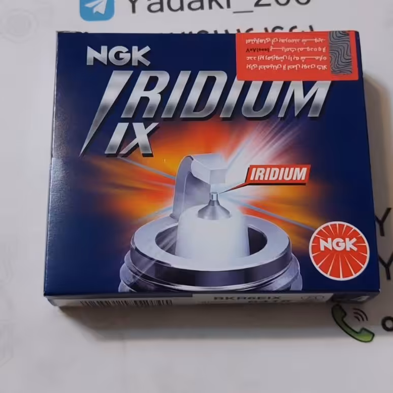 شمع پایه بلند سوزنی LFR6AIX11 ایریدیوم با لیبل اصالت 