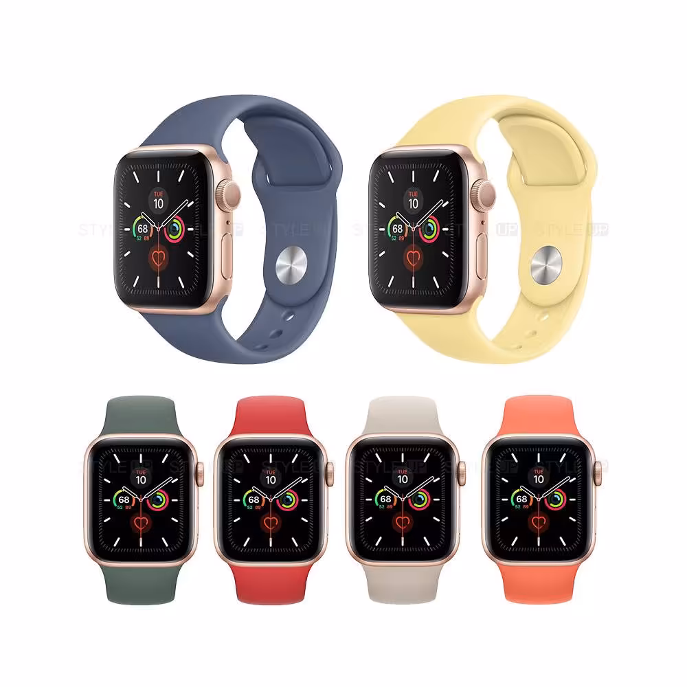 ساعت اپل واچ 5 آلومینیوم بند اسپرت Apple Watch 40mm Gold