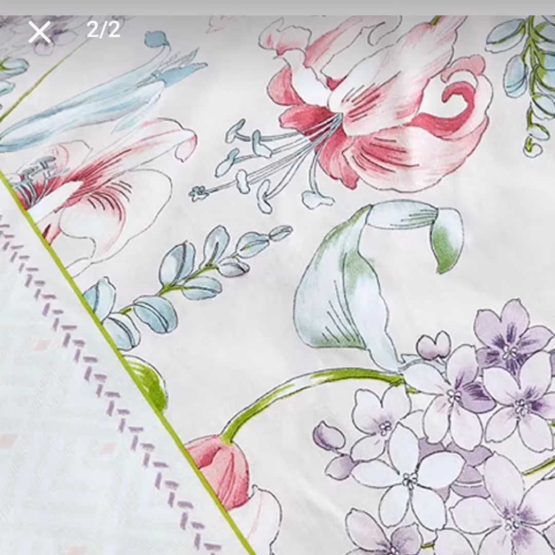 کاور لحاف و کاور دوعدد بالش به همراه روکش تخت خواب دونفره از ترکیه 