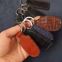 جاکلیدی چرم طبیعی آفتاب