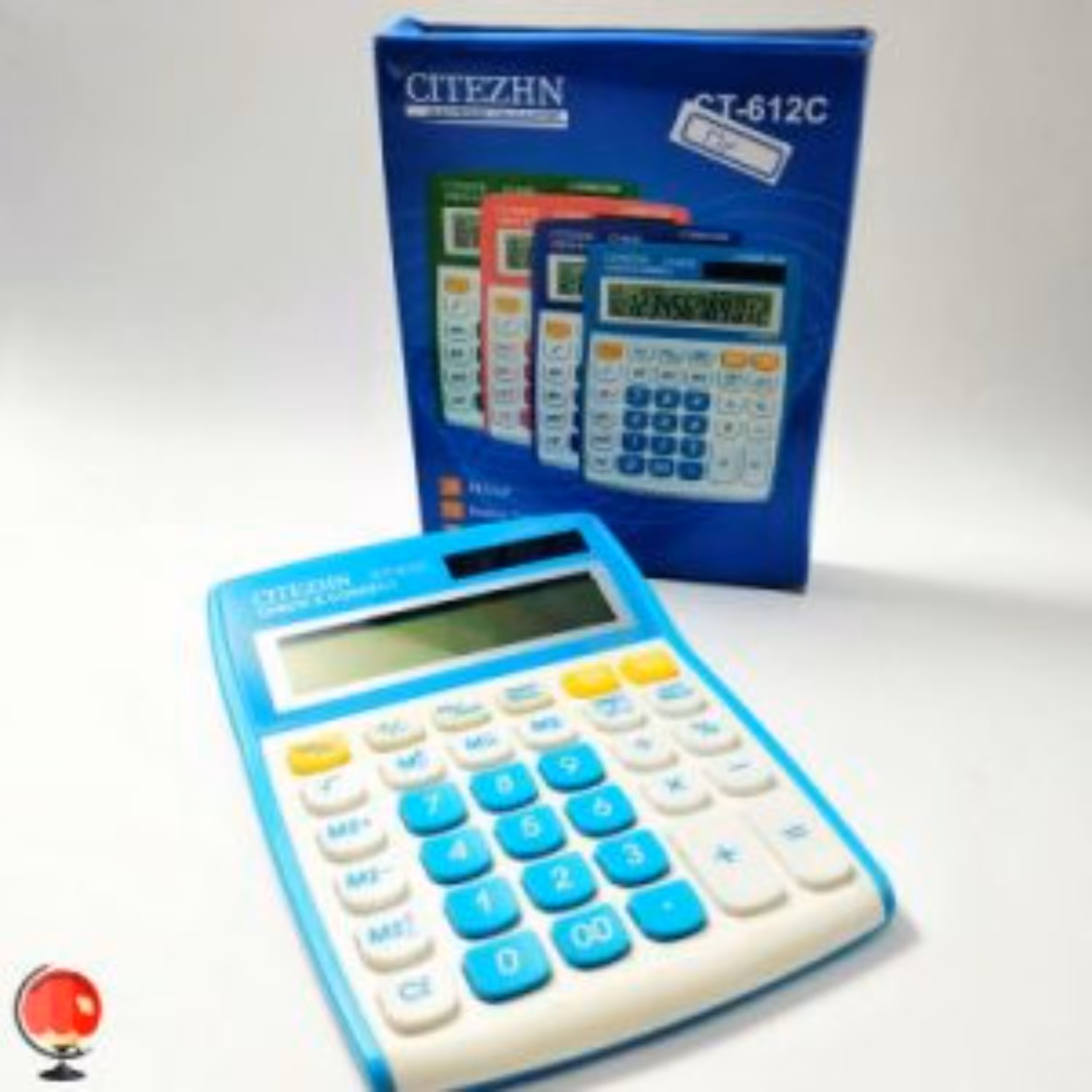 ماشین حساب CITEZHN-612 کد 281110 رنگ آبی