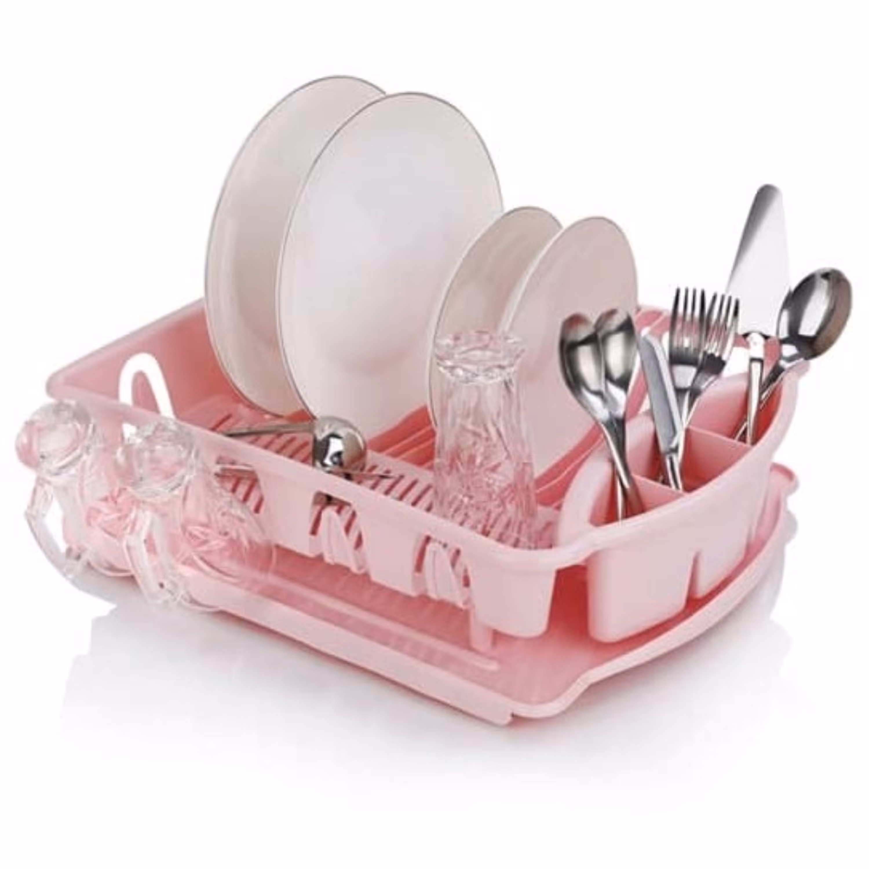 جاظرفی سینی دار سپیده برند معتبر هوم کت رنگ صورتی پاستیلی