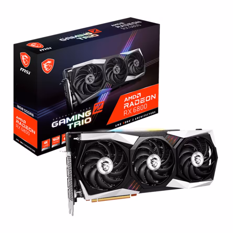 کارت گرافیک ام اس آی Radeon RX 6800 GAMING Z TRIO 16G