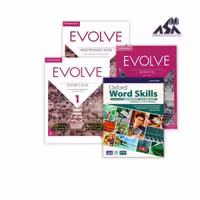 پک کامل ایوالو 1 سفیرEvolve 1کتاب های ایوالو رحلی Word Skills وزیری