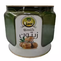 زیتون شور باهسته قوطی 2550 گرمی - مهدپروران سبز