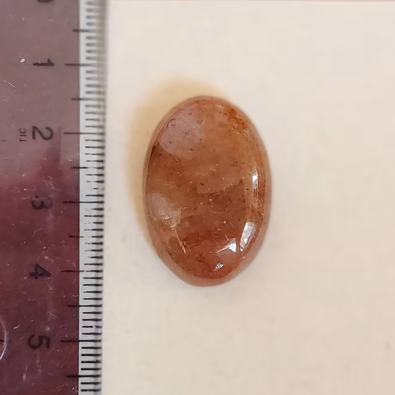 نگین سنگ در خونی ( کوارتز ) کد122