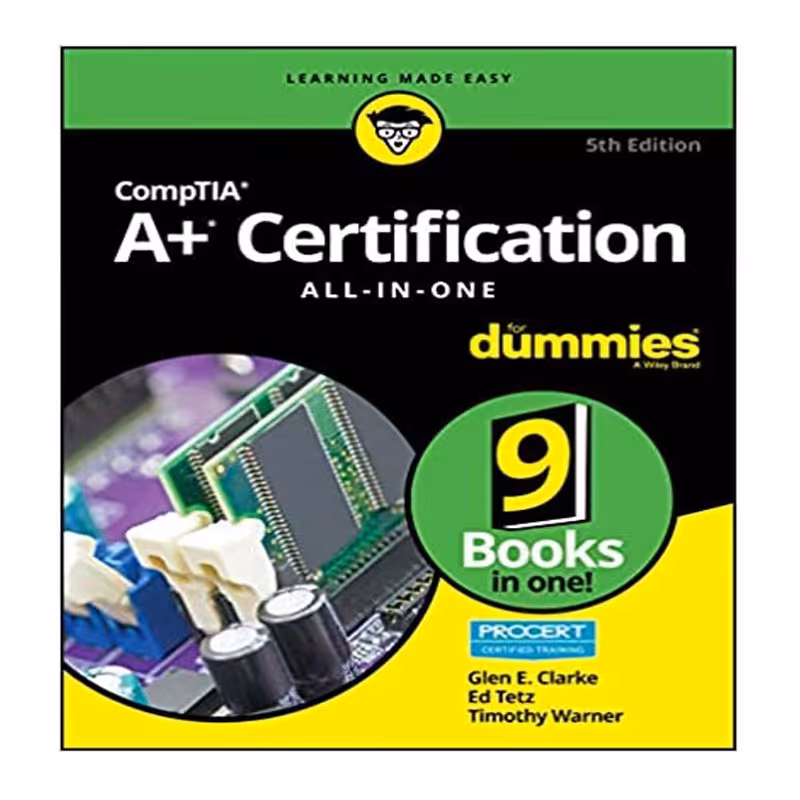 کتاب CompTIA  A  Certification All in One For Dummies انتشارات نبض دانش