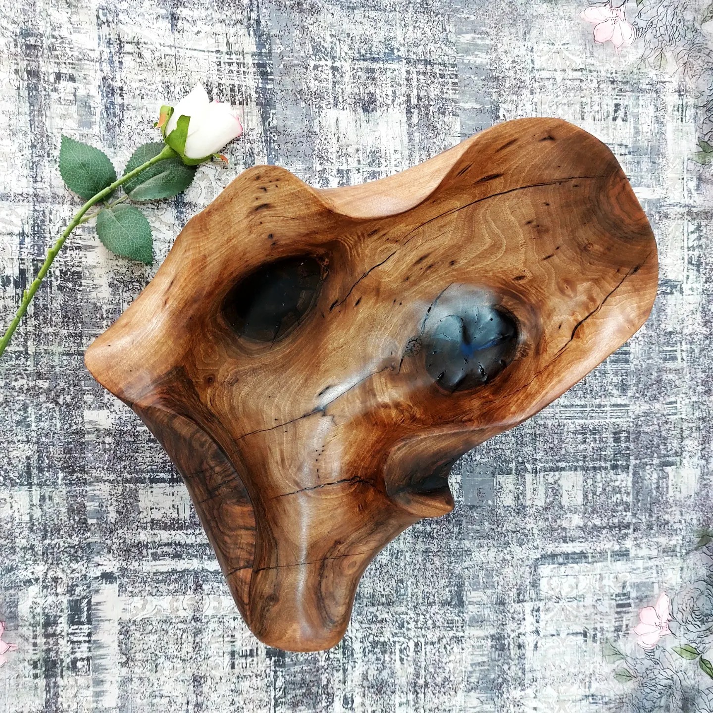 میوه خوری چوبی روستیک