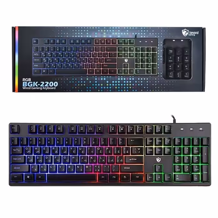 کیبورد گیمینگ بیاند Beyond BGK2200