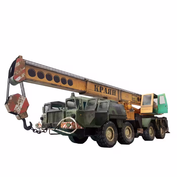 کیت ساخت ماکت ماز -کرین 543