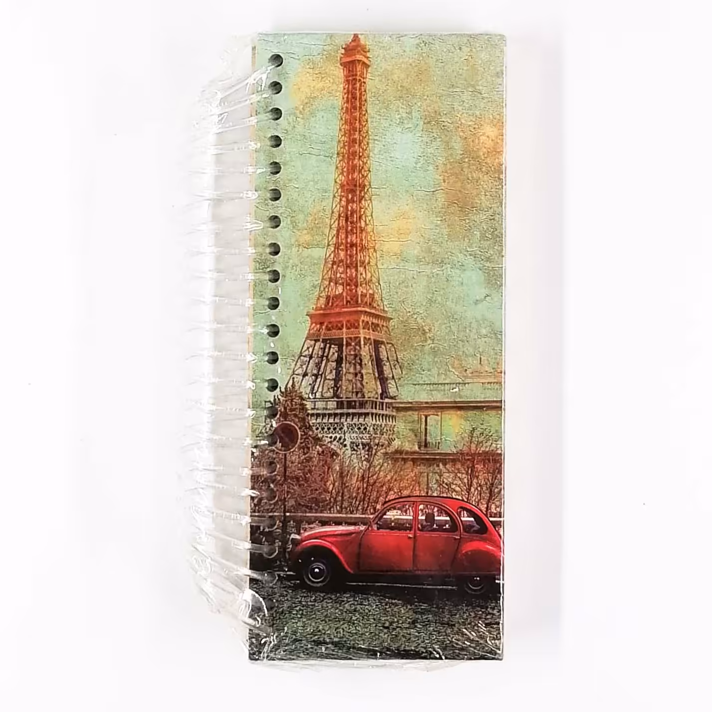 دفترچه یادداشت مدل To Do List طرح برج ایفل جنس جلد کار مقوا سخت