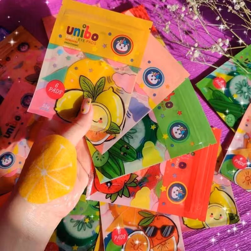ماسک پد دور چشم میوه ای یونیور