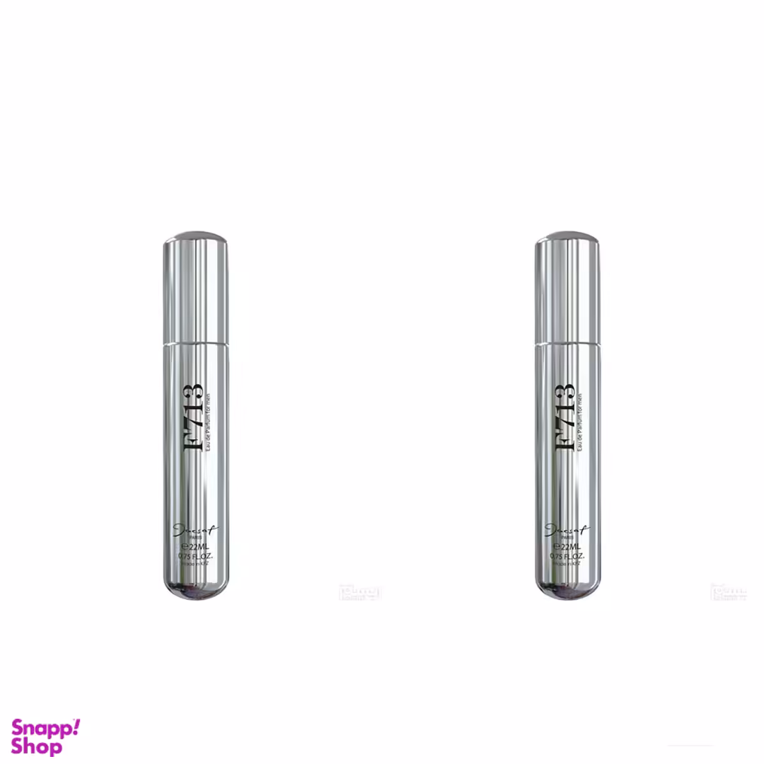 عطر جیبی مردانه ژک ساف مدل F7 حجم 22 میلی لیتر مجموعه 2 عددی
