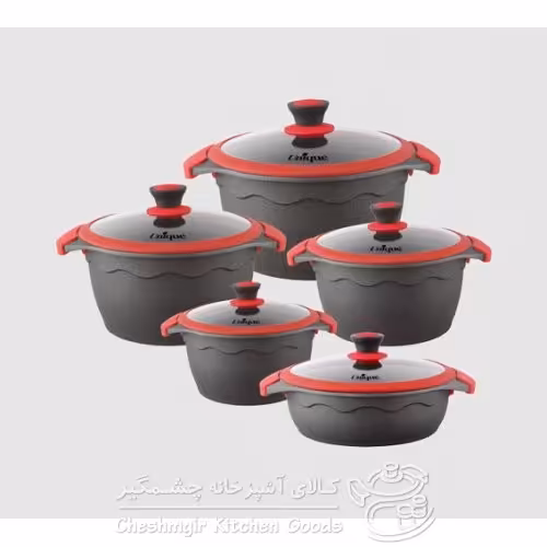 سرویس قابلمه سرامیکی یونیک 10 پارچه UN-8705