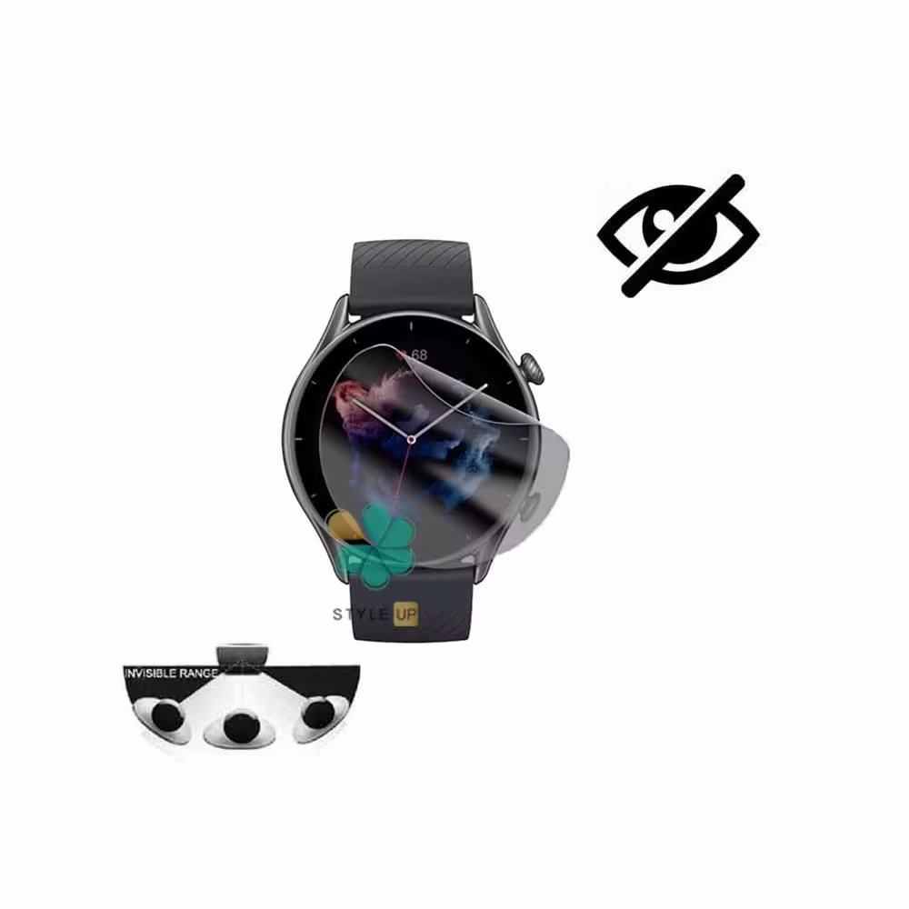 محافظ صفحه ساعت حریم شخصی نانو مناسب آمازفیت GTR 3 Pro
