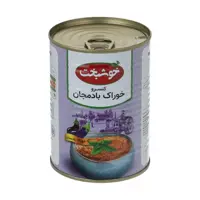 کنسرو خوراک بادمجان خوشبخت - 380 گرم