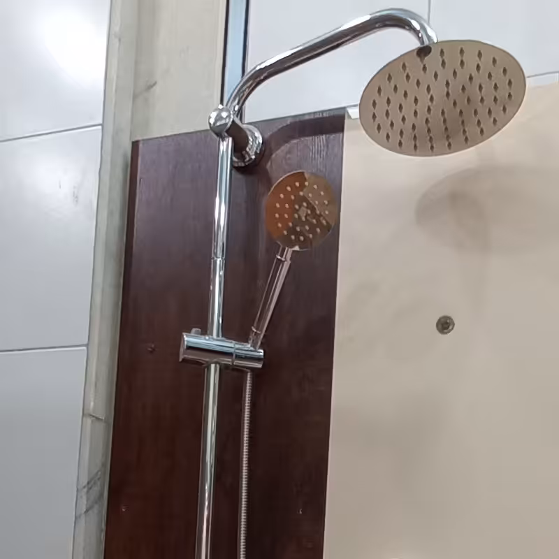 یونیورست (علم دوش دوکاره) کروم مدل گرد