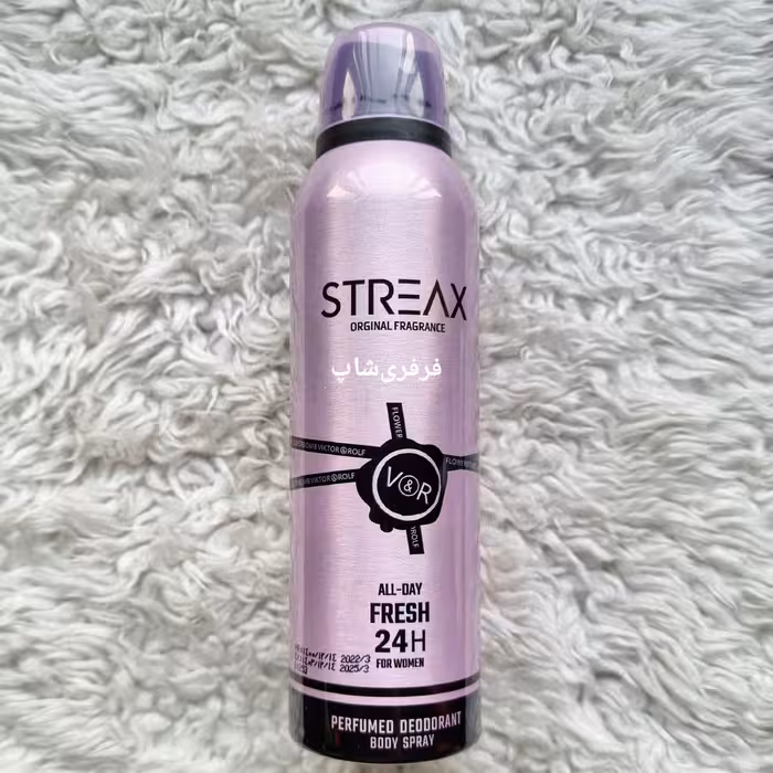 اسپری خوشبو کننده بدن زنانه استریکس مدل وی اند آر