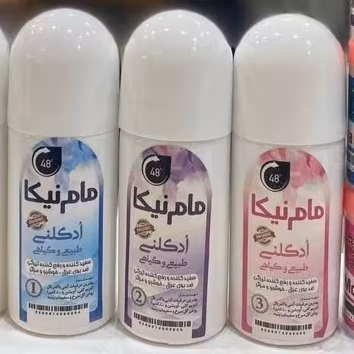 مام نیکا رولی پک 3عددی ادکلنی  با ماندگاری بالا  و بوی خوش 