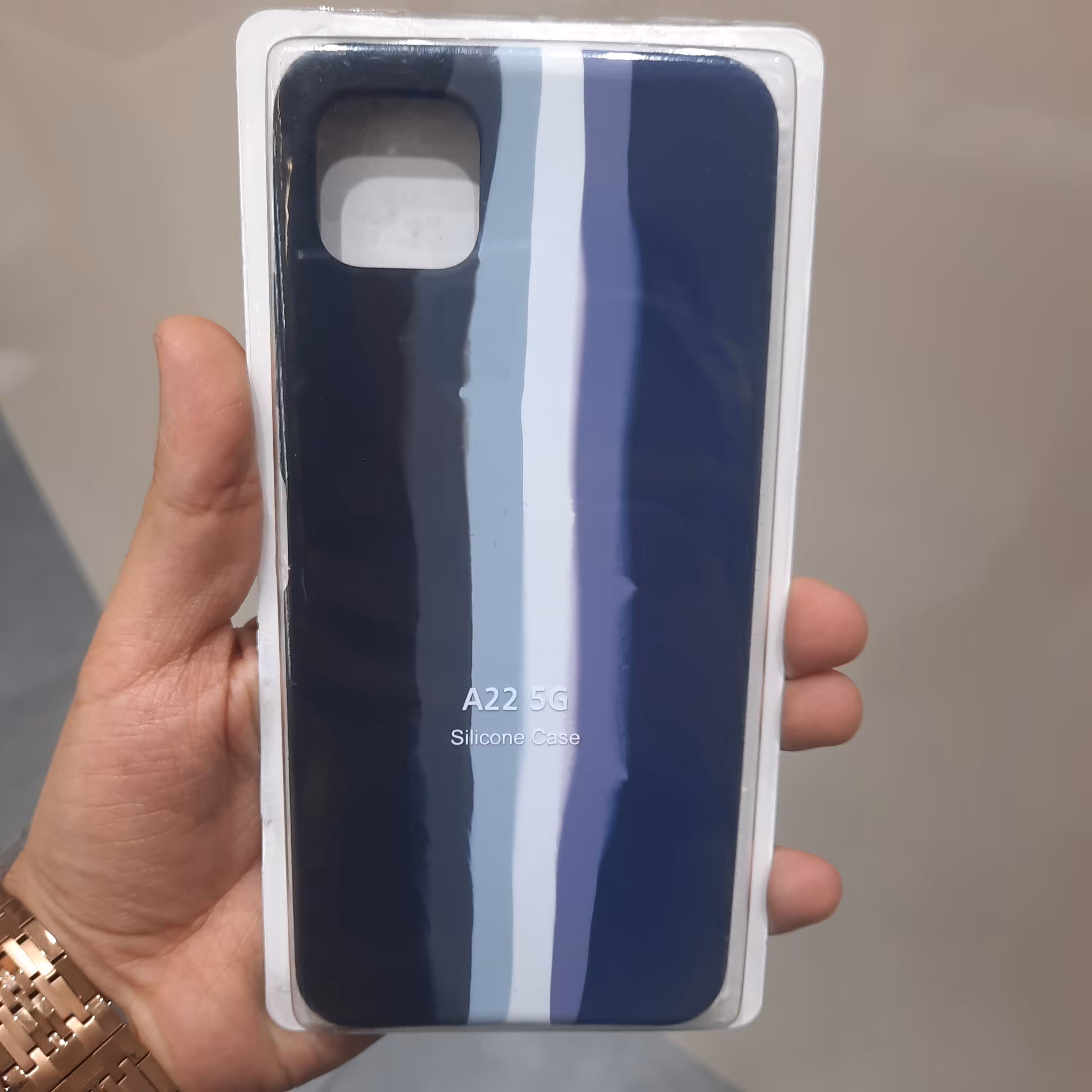 کاور سیلیکونی اورجینال پاک کنی گوشی سامسونگ A22 5G