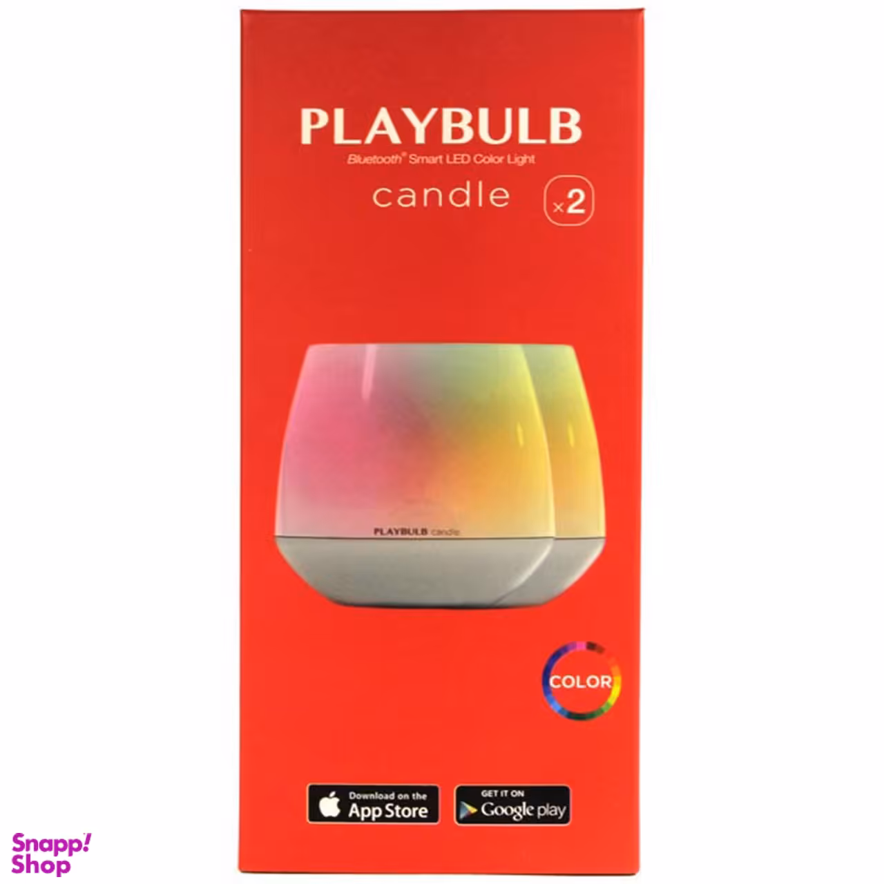 شمع هوشمند مایپو (MiPow) مدل Playbulb بسته دو عددی