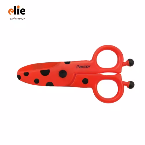 قیچی کودک پنتر طرح کفشدوزک