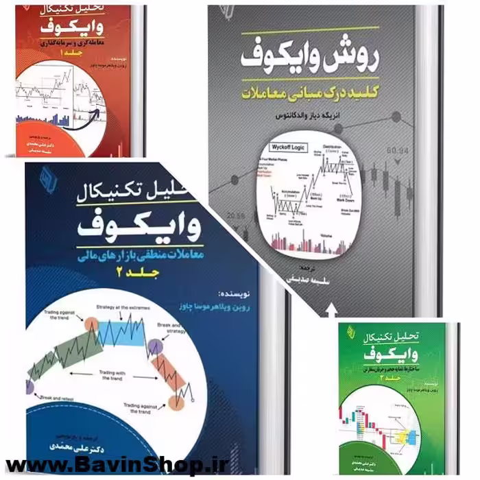 دوره کتاب های تحلیل تکنیکال وایکوف (4 جلد)