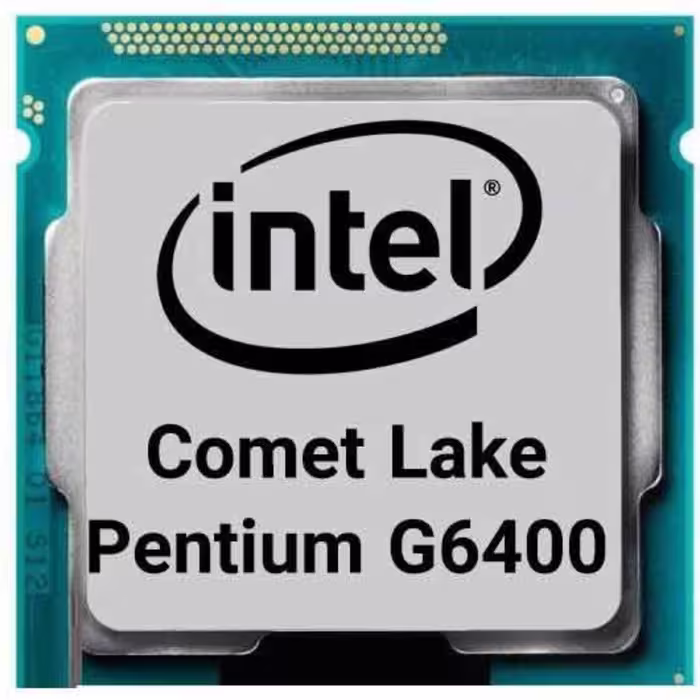 پردازنده CPU intel G6400 comet lake بدون فن