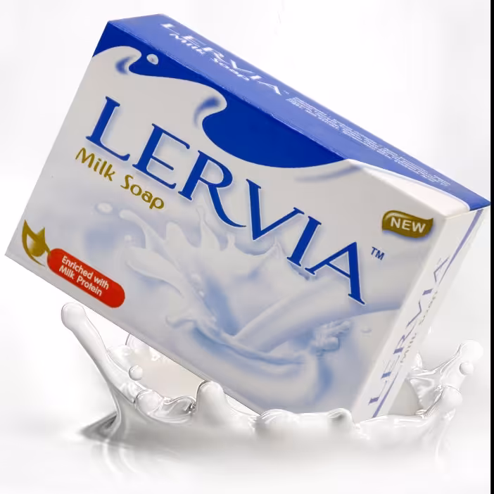 lervia صابون شیر 90 گرمی لرویا