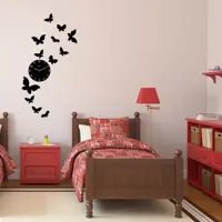 ساعت دیواری پروانه آوینا
