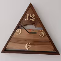 ساعت چوبی روستیک