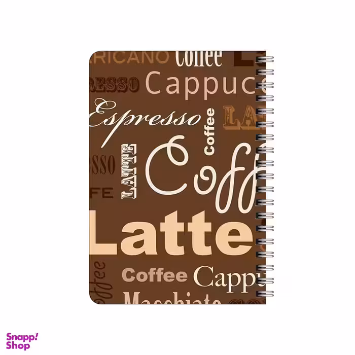 دفترچه یادداشت 80 برگ بامبیلیپ مدل کافه لاته کد 8453897